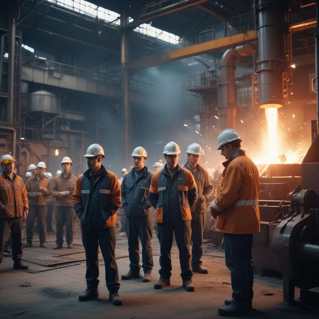 Вакансии в группе металлургических предприятий: информация о работе и обучении